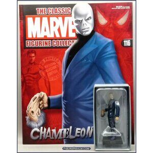 Eaglemoss 1:16 Classic Marvel Figurine‎ w/Book: Chameleon #116